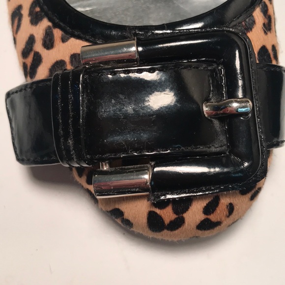 Leopard print and patent leather flats - Picture 6 of 7